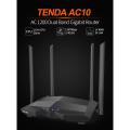 Tenda AC10 1200Mbps Smart Dual Band Gigabit WiFi wireless Router. 