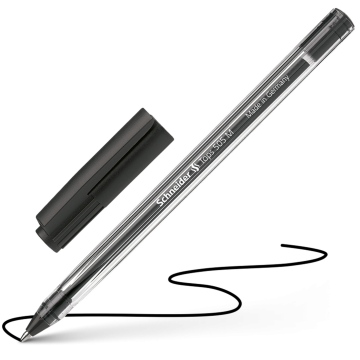 Schneider%20Tops%20505%20M%20Ballpoint%20Pen%20Pack%20of%206%20Medium%20Tip%20Smooth%20Writing%20Ball%20Pen%20for%20School%20and%20Office%20-%20Image%202