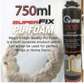 PU FOAM-Crack Filler SPRAY 750 ML Magic/vmd Brand UNIVERSAL. 