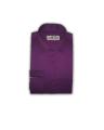 Purple Cotton Formal Shirt For Men. 