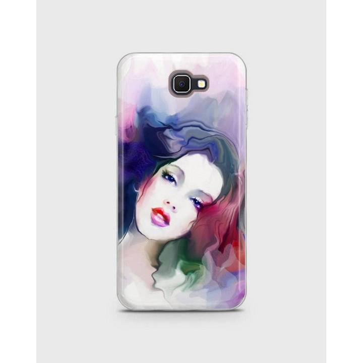 Cover For Samsung A520 A5 2017 Soft Girl Face Print -1cover2817