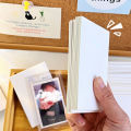 【Amnber Berry Mall】10pcs Small Card Protective Cardboard White Thicked Paper Jam Kraft DIY Handmake Card Making Craft Paper. 