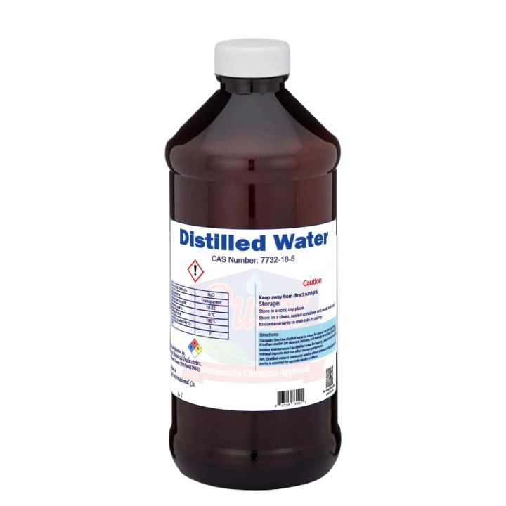 Purge Distilled Water 250ml | Pure Distilled Water 0.25L | Ideal for Crafting Cosmetics and Beauty Formulations | Cosmetics-Grade | Car Battery Water.