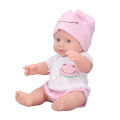 Lifelike Baby Doll, 11.8 Inch Bright Eyes Reborn Doll for Preschool for Kids. 