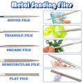 23 Pcs Resin Casting Tools Set, Epoxy Resin Polishing Kit, 12 Sand Papers, 5 Polishing Blocks, 5 Shapes Files, 1 Brush. 
