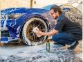 Microfiber Cloth And Mesh Fabric Car Washing Cleaning Sponge. 