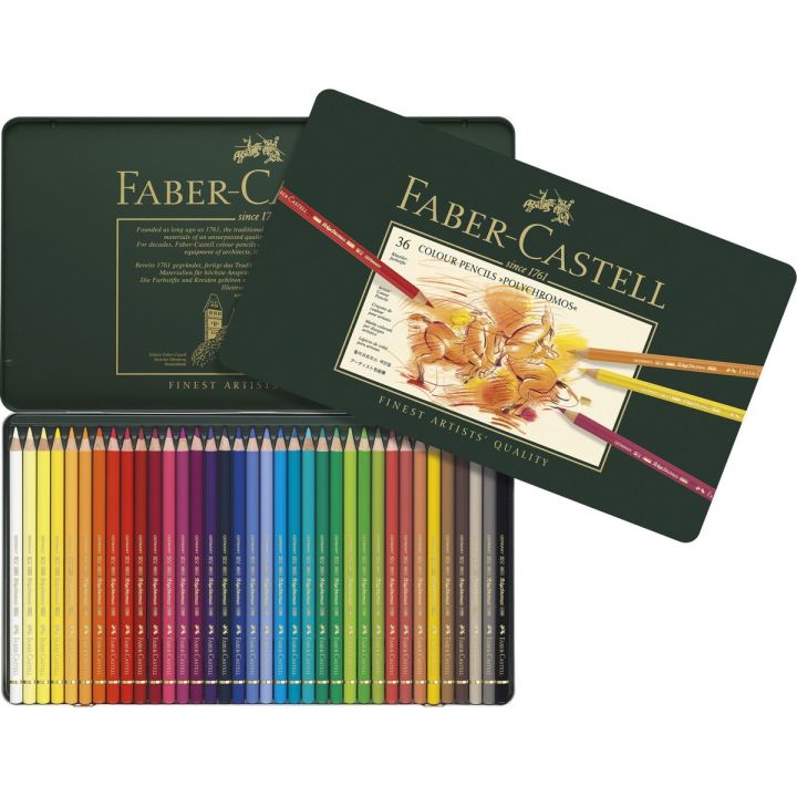 faber castel polychromos color pencils 36 colour
