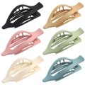 Metal hair clips Flat hair clips Ergonomic Pack of 5 Thick hair Claw clips Thin hair Plastic hair clips French concord Hair Accessories for Girl. 
