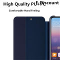 For Galaxy A51 Case Smart View Phone Back Cover for Samsung A51 Flip Case Big Window View Flip Leather Phone cases Autosleep. 
