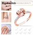 Ring Size Adjuster Mat Invisible Ring Size Adjuster Set Soft Reusable 8 Pcs Different Sizes Anti-slip Ring Guard Buyers' Choice. 