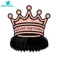 Green Home Honeycomb Centerpiece Artistic Visual Experience Happy Birthday Honeycomb Centerpiece. 