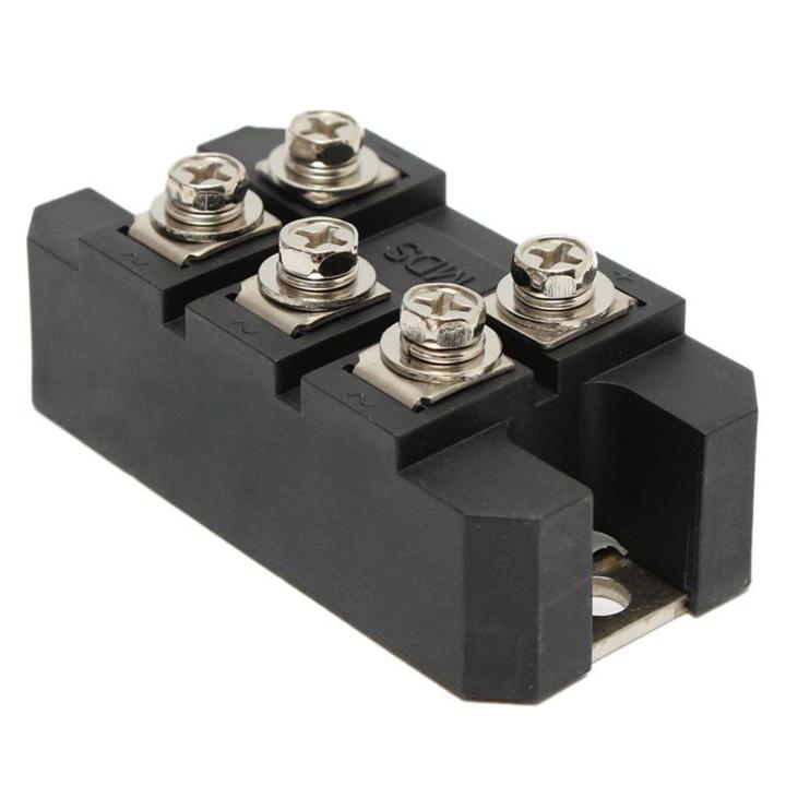 MDS150A 3-Phase Diode Bridge Rectifier 150A Amp 1600V Copper 150 Celsius 80X40X33Mm Metal Case Diode Bridge Control