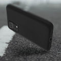 Xiaomi Mi 10T Soft Silicon Matte Black Back Cover Case Airbag Antishock With Camera Protection Bump. 