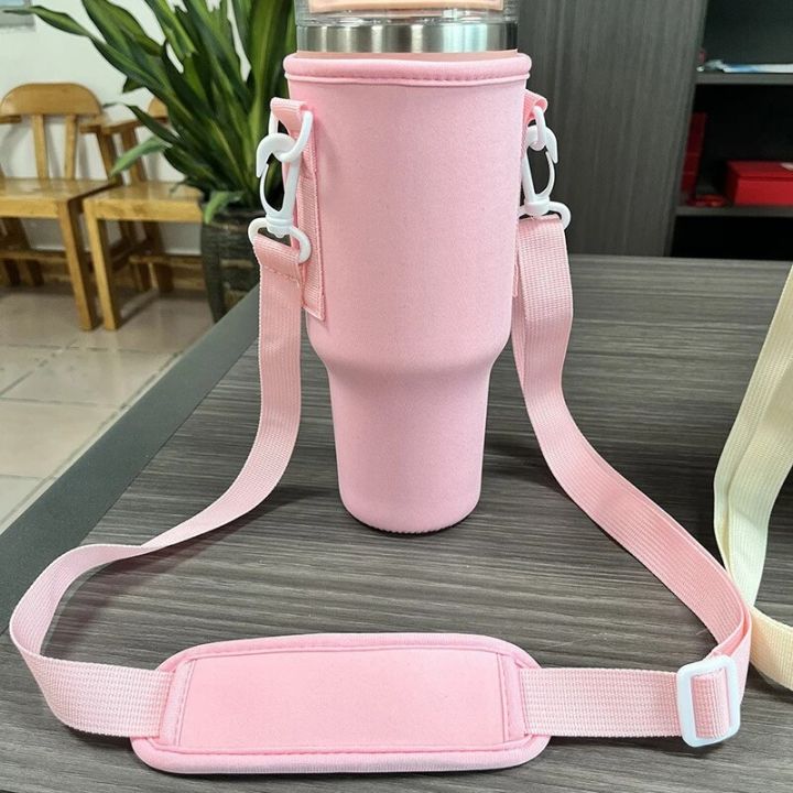 Water%20Bottle%20Carrier%20Bag%20Compatible%20with%20Stanley%2040oz%20Tumbler%20with%20Handle,%20Water%20Bottle%20Holder%20with%20Adjustable%20Shoulder%20Strap%20-%20Image%202