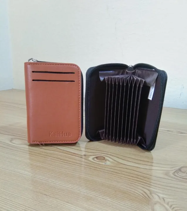 KaiHua%20PU%20Leather%20Men%20Card%20Holder%20Zipper%20Wallet%20With%2013%20Card%20Slots%20Casual%20Blocking%20Cards%20Bag%20-%20Image%207