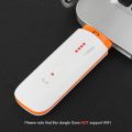 USB Dongle, 3G Network Card, White USB Stick Plug and Play 3g Umts: b1 with Indicator Light, Does Not Support WiFi, One-Click Connection and Up to 7.2Mbps A A56 DONGGLE. 