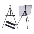 Fold-able Art Easel Easel Stand for canvas board Adjustable Height Lightweight Folding Telescoping Tripod Easels for Table or Floor. 