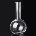 Kicute 100/150/250ml Flat Bottom Glass Flask Short Neck Distillation Flask Laboratory Boiling Bottle Lab Supplies Glassware Kit. 