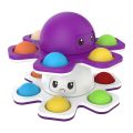 1PCS New Anti Stress Push Bubble Fidget Spinner Face-Changing Sensory Toy Push popete Spiner Stress Relief Fidget Toys For Kids. 
