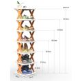 Simple Shoe Rack Shoe Storage Organizer, Compact Shoe Shelf, Door Shoe Cabinets Bathroom Shelving Closet Organizer (6 Layer). 