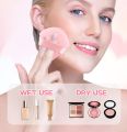 Triangle Powder Puff Face Soft Triangle Makeup Puff Velour Cosmetic Foundation Blender Sponge Beauty Makeup Tools. 