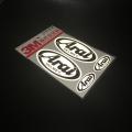 Motorcycle Helmet Decal Waterproof Reflective Stickers ARAI Helmet Lens Sticker Sticker Motorcycle Whole Set. 
