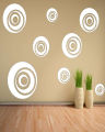 WallsArtstore Multiple Colourfull Circle wall circle Stickers wall decoration circles pvc wall decor sticker wall circles. 
