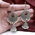 Antique indian silver earings for ladies. 
