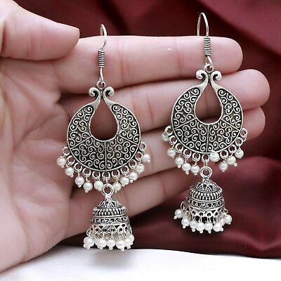 Antique%20indian%20silver%20earings%20for%20ladies%20-%20Image%203