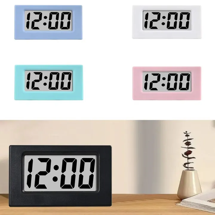 Car Time Display Digital Clock Mini LED Clock Portable 24Hour Screen ...