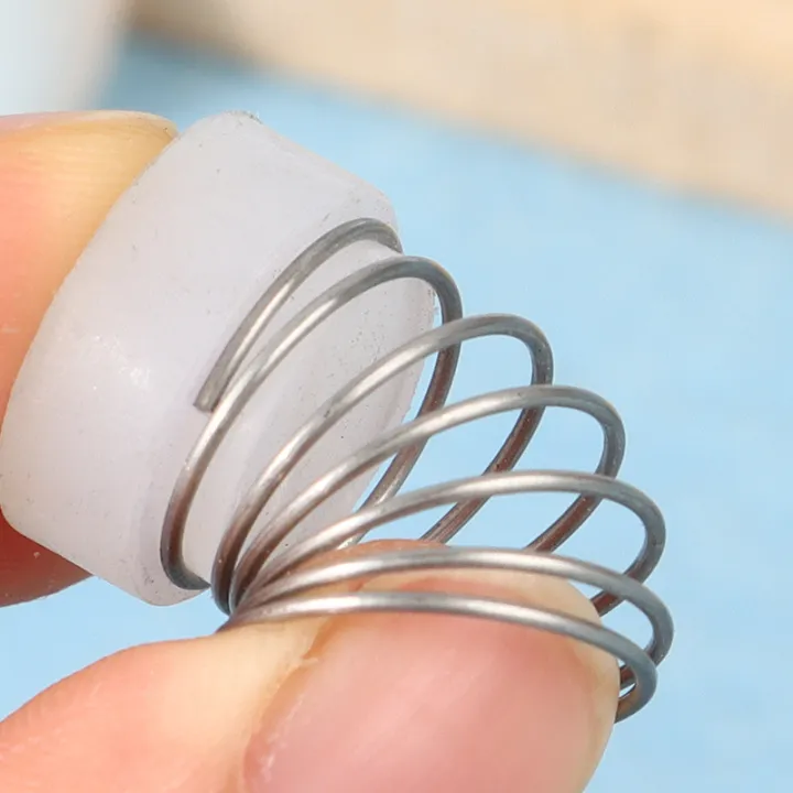 Tools%205pcs%20Piston%20Air%20Compressor%20Pump%20Accessories%20One-way%20Check%20Valve%20Check%20Valve%20Valve%20Core%20Spring%20Plug%20Plug%20PTFE%20Valve%20Core%20Natuo%20-%20Image%208