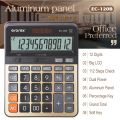 Erorex_Desktop Office  Calculator Model EC-120B 12 Digit_112 Steps Check & Correct_ Dual Power Solar & Battery High Quality Calculator. 