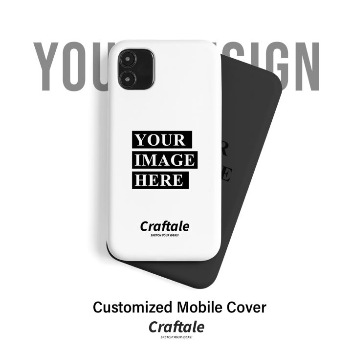 Customized Heat Press Premium Quality Mobile Cover for all iPhone Models | iPhone Mobile Covers Print | Craftale