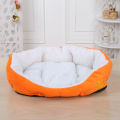 Fleece Samoyed Huskie Pet Dog Cat Sleeping Bed Cushion Pad Blanket Nest Seat. 