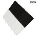 5 Sets Filter Sponge For IKOHS NETBOT S15 Robot Black + White Vacuum Cleaner Accessories Sweeper accessories Haipa sponge 11*5cm. 