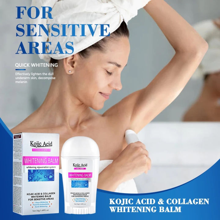 Kojic Acid Collagen Whitening Balm Sensitive Areas 50g