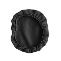 Flex Fabric Headphone Earpad Covers with 100 Pcs Disposable Hygienic Sanitary Earpads Ear Pads - black & blue. 