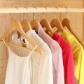 Set Of 1, 3, 6, 12 Wood Hanger, Non-Slip Wooden Hangers, Laundry Cloths Wooden Hanger, Solid Wooden Closet Hanger. 