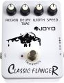 Effect Pedal JOYO JF-07 Classic Flanger Metallic Flange Sounds Guitar Effect Pedal - True Bypass, DC 9V and Battery Supported. 