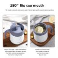 Stainless Steel Coffee Mugs Hot & Cold 350mll Drinkware Water Cups Thermos Insulation With cover and Handle Travel Tea Mug best for office use and best for birth day gift. 350 ml. 