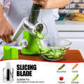 Stainless Steel Manual Vegetable Cutter Slicer Round Slicer Potato Cheese Chopper Blades Multifunctional Kitchen Gadgets Cutting Machine. 