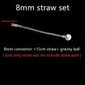 2pcs Drink Straight Straw Replacement Accessories for Avent Bendy Baby Straw Cup Baby Drink Bottle (no bottle).