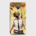 Samsung J7 Duo Cover Pubg Player Unknown  Battleground with white shirt Hard Cover- Design 43 Case. 