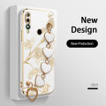 Love Bracelet case for Huawei Y9 Prime 2019 Back Cover Bauhinia Flower Case. 