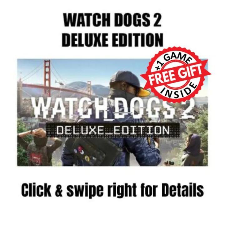 Watch Dogs Game For PC with free Gift (Google Drive/ Mediafire