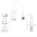 External USB 2.0 Stereo Jack Audio Sound Card - USB sound card 7.1 - Usb sound card for laptop - Usb sound card for pc - Usb sound card for mobile - Usb sound card adapter - Usb sound card adapter blutooth - Usb sound card ps4- Usb sound card for computer. 