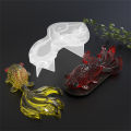 Crystal Handcraft Koi Fish Epoxy Mould Goldfish Table Jewelry Silicone Mold DIY Home Decoration Epoxy Crystal. 