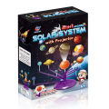 New 2 In 1 Astronomy Planet Teaching Model Diy Stem Solar System Nine Planet Toy with Planetarium Projector. 