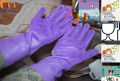 Silicone Dishwashing Gloves, Magic Dishwashing Gloves with Scrubber, Cleaning Brush Scrubber Gloves Heat Resistant Pair for Cleaning of Kitchen, Dishes, Vegetables and Fruits.. 