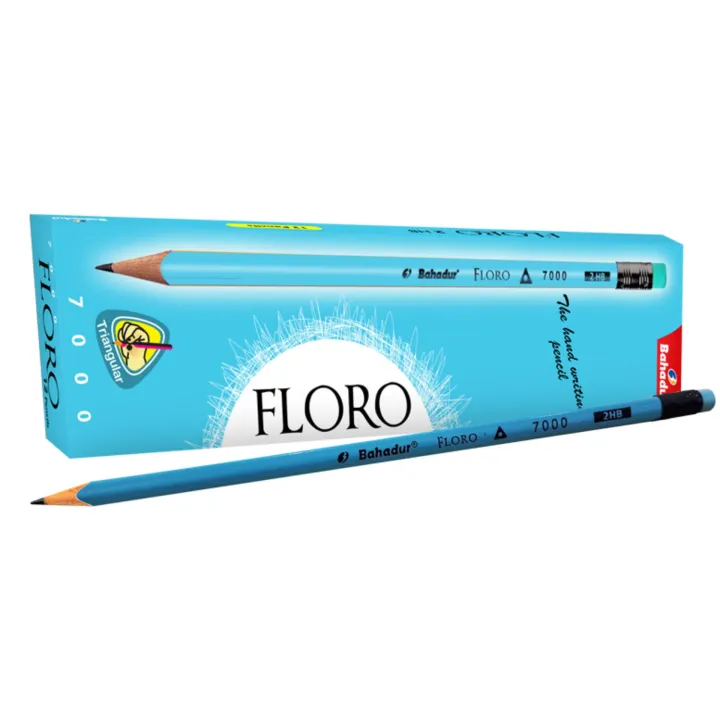 Bahadur%20Floro%20Graphite%20Pencil%202HB%2012PCS/Box%20For%20Home,%20Office%20and%20School%20use%20-%20Image%203